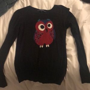 French connection owl sweater